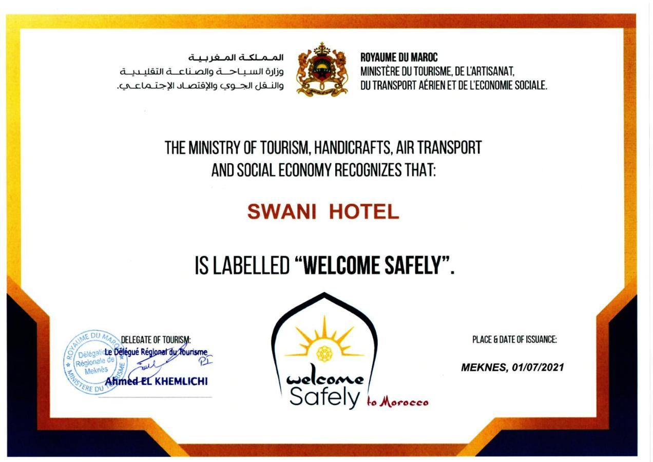 Hotel Swani Meknes Ngoại thất bức ảnh